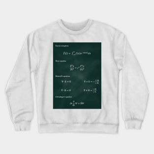 Seven Equations That Rule Your World Crewneck Sweatshirt